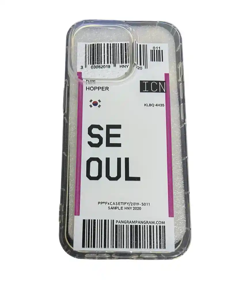 Funda Case Transparente Para Iphone 13 Pro Seoul