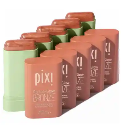 Pixi On The Glow Bronze- Rubor Bronzer En Barra Color Rich Glow