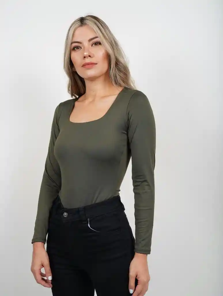 Body Moscu Verde Militar Xl