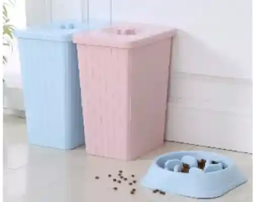 Calabaza Pets Contenedo De Almacenamiento Para Comida