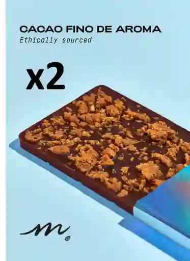 X2 Barra De Chocolate - Cookie Chunks
