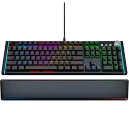 Teclado Mecanico Gamer Tbi X107 Con Roller Y Reposa Muñecas