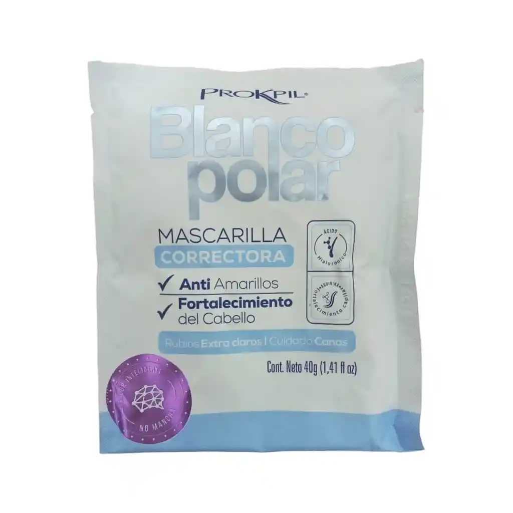 Mascarilla Correctora Blanco Polar Prokpìl