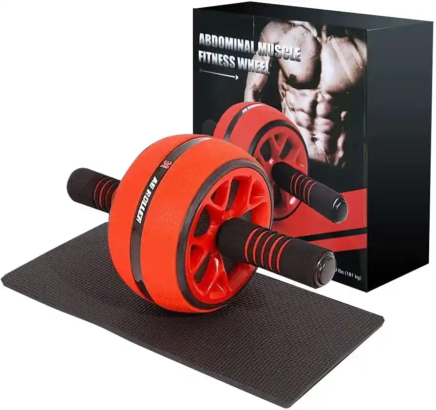 Rueda Muscular Abdominal Ab Roller Cuerpo Piernas Brazos Fitness Desarrolla Fuerza Ejercicio En Casa