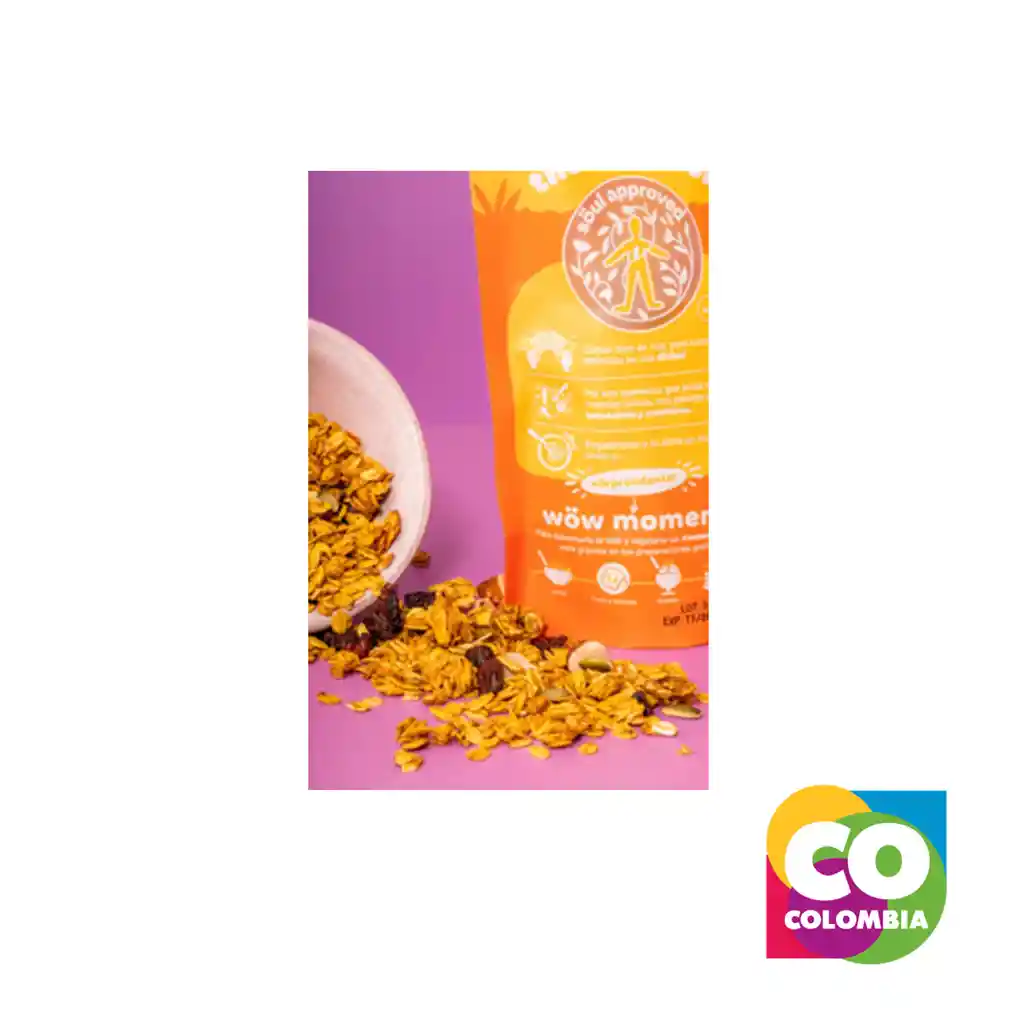 Granola Golden Spice Marca Ö-lab Embalaje De 1 Unidad Por 370g