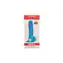 Dildo Realista Raw Nebula Transparente 19 Cm Camtoyz