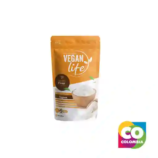 Harina De Arroz Y Arveja Marca Vegan Life Embalaje De 1 Unidad Por 500g