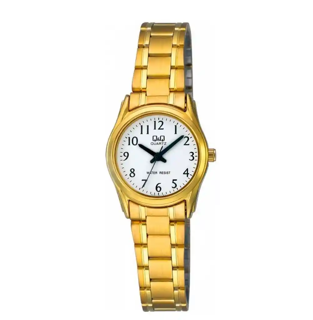 Reloj Mujer Qyq Q595j004y Acero Dorado Mujer + Estuche