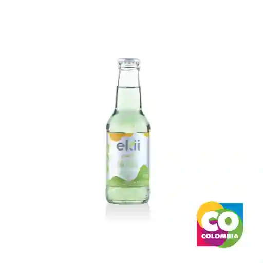 Bubbles Manzana Verde-jengibre Marca Ekii Foods Embalaje De 1 Unidad Por 207ml