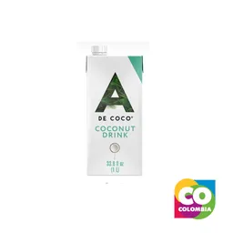 Bebida De Coco Marca A De Coco Embalaje De 1 Unidad Por 1lt