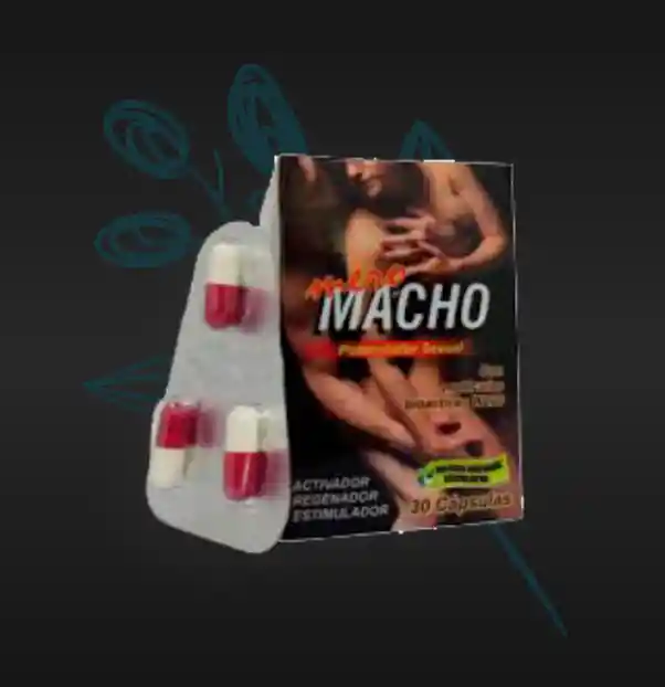 Potenciador Mero Macho X3 Pastillas