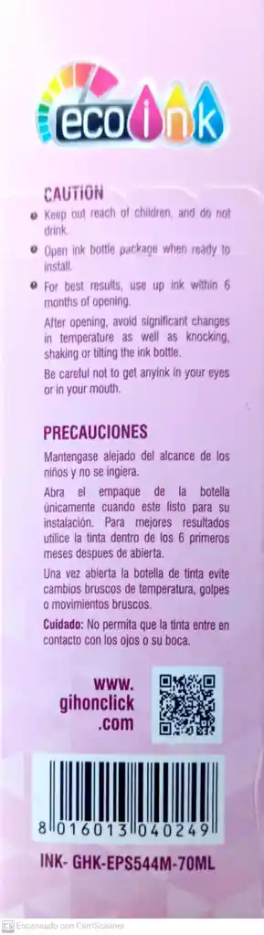 Tinta Genérica