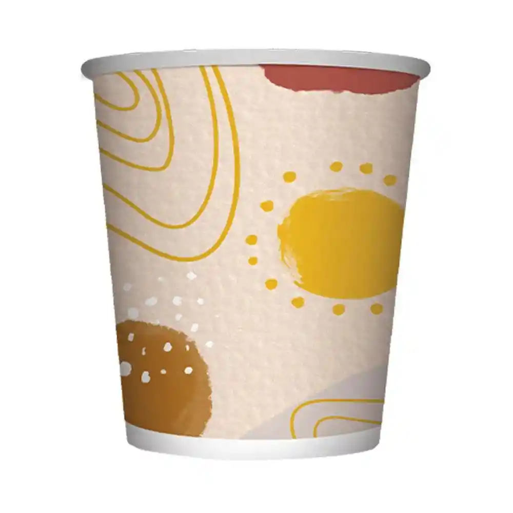 Vaso Desechable Terra 9 Oz X 8 Unidades Sempertex