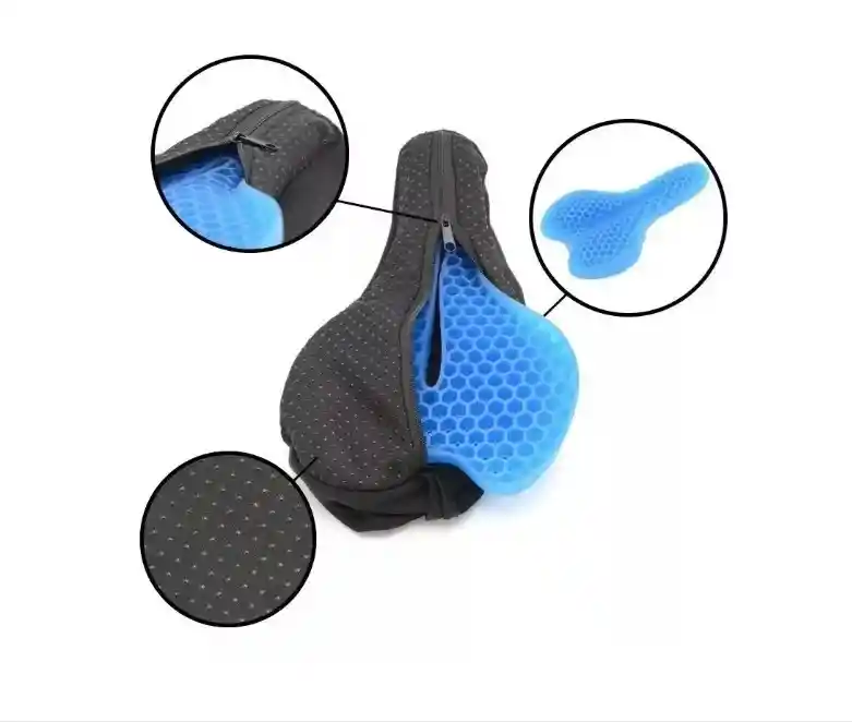 Sillin Silicona Bicicleta Silla Funda Gel Protector Asiento