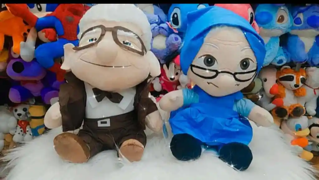 Abuelitos Up Pareja De Peluche