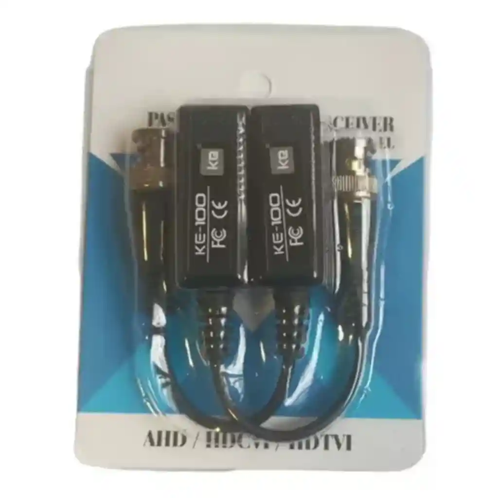 5 Pares Video Balun De 5 Mp Fullhd 1080 Cámaras De Seguridad