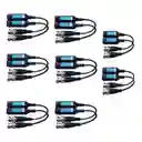 5 Pares Video Balun De 5 Mp Fullhd 1080 Cámaras De Seguridad