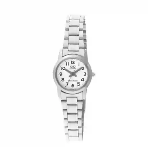 Reloj Para Mujer Qyq Analógico Q639j205y Acero + Estuche