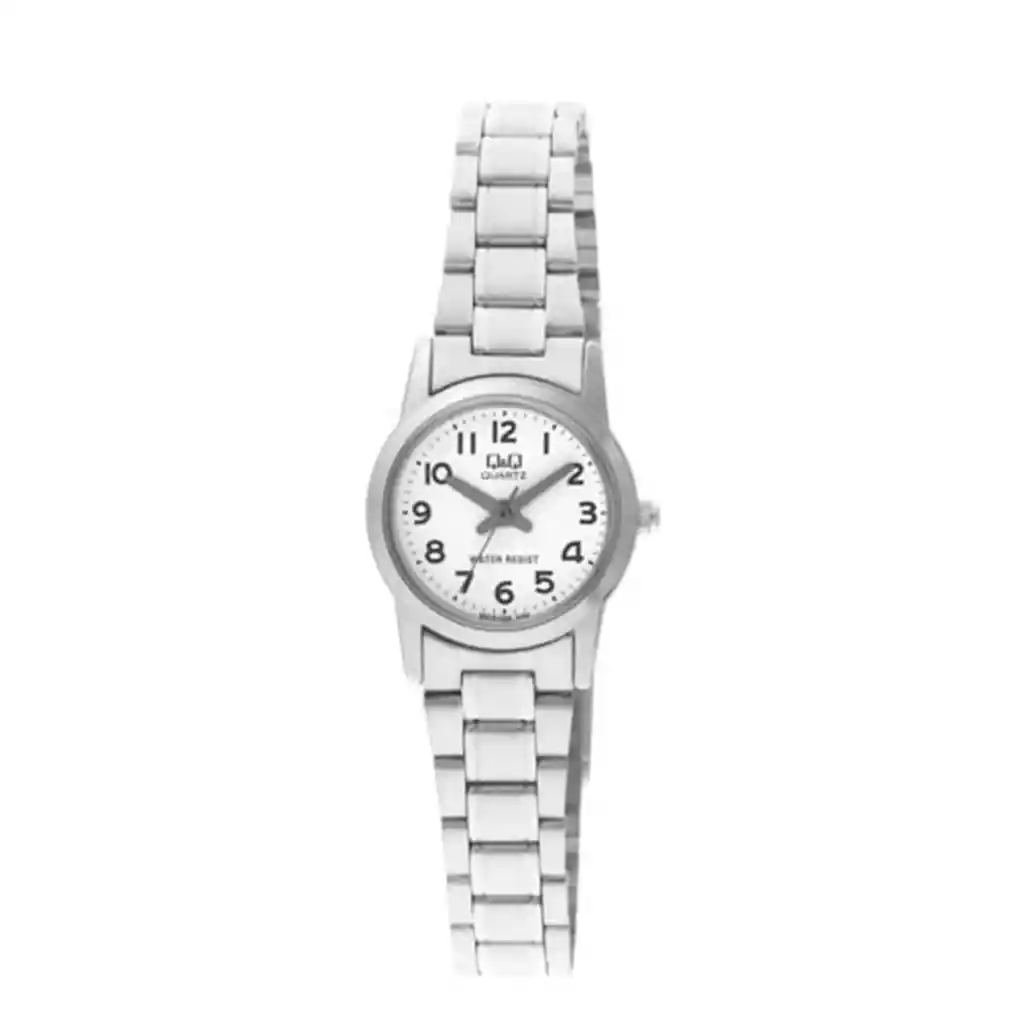 Reloj Para Mujer Qyq Analógico Q639j205y Acero + Estuche