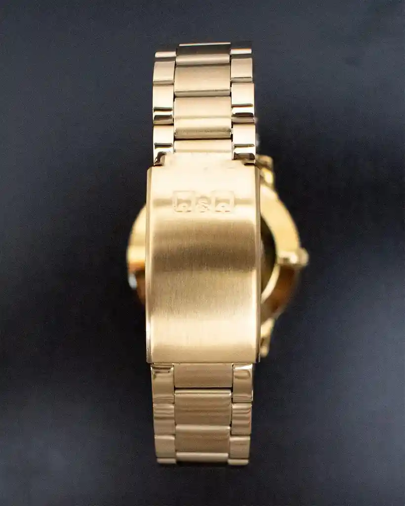 Reloj Qyq Analogo Para Hombre Qa46j010y + Estuche