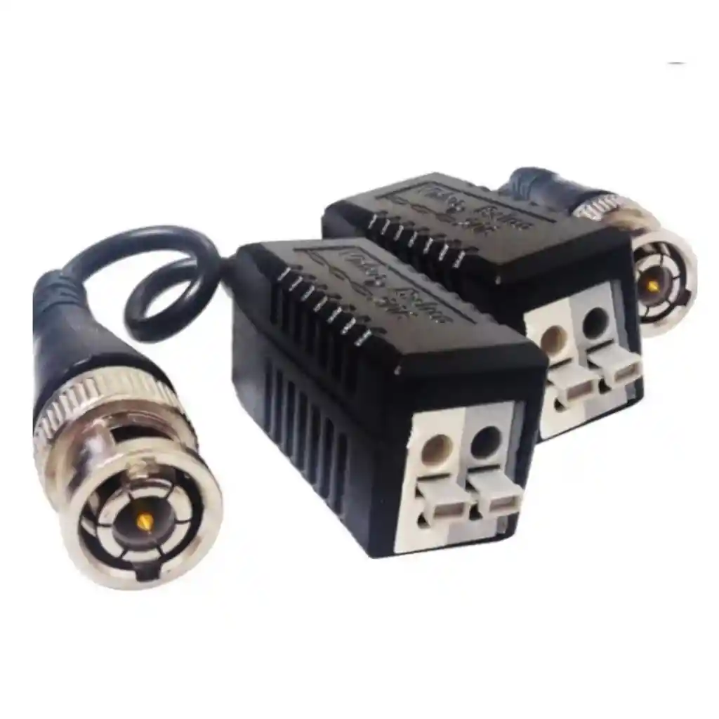 20 Pares Video Balun De 5 Mp Fullhd 1080 Cámaras Seguridad