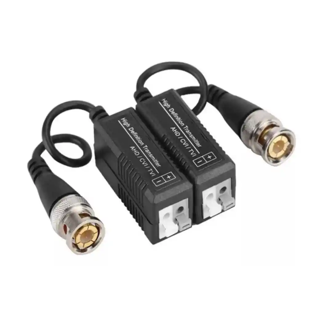 20 Pares Video Balun De 5 Mp Fullhd 1080 Cámaras Seguridad