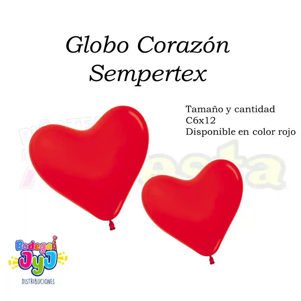 Globo Corazón Sempertex