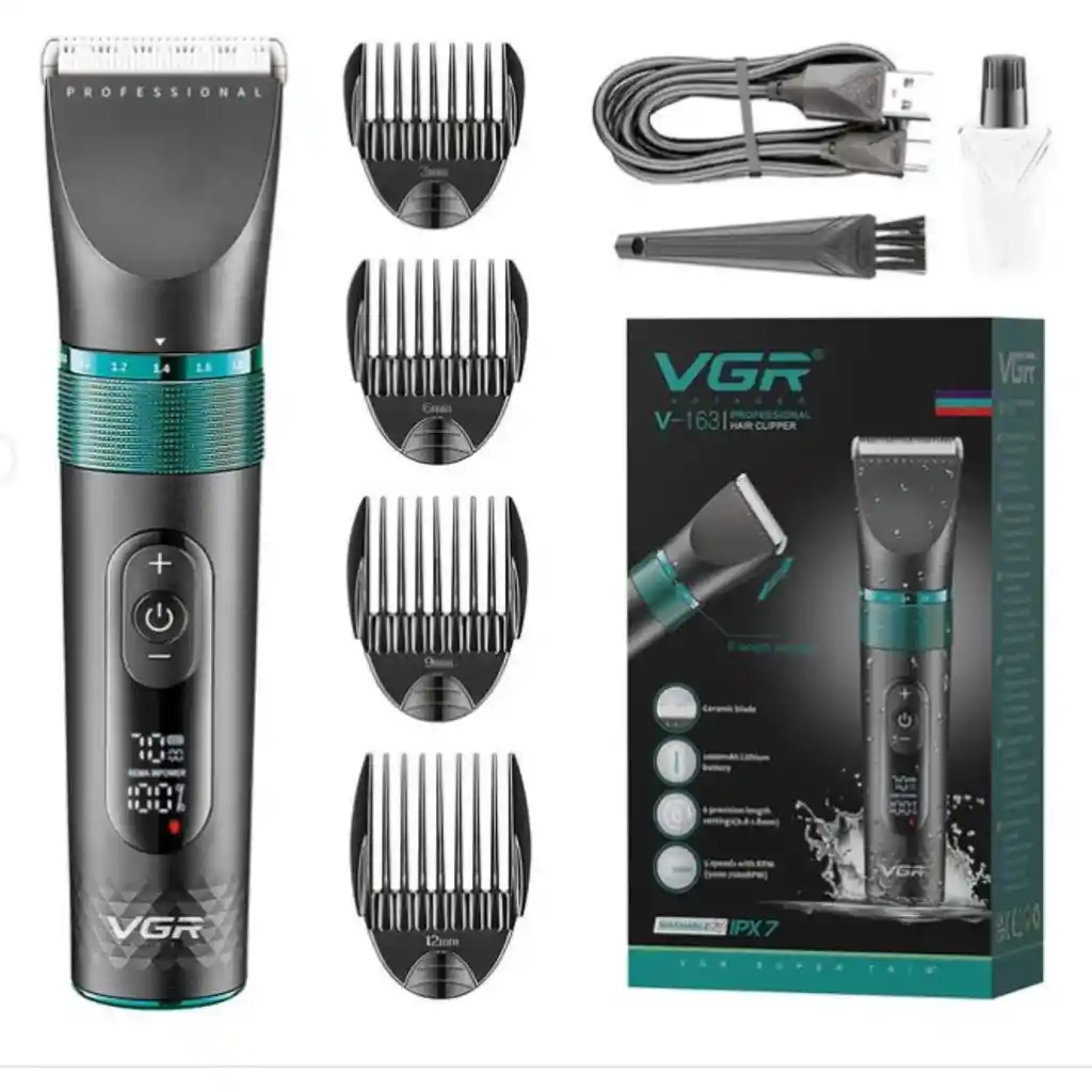 Máquina Inalámbrica Con 6 Niveles Corte Premium