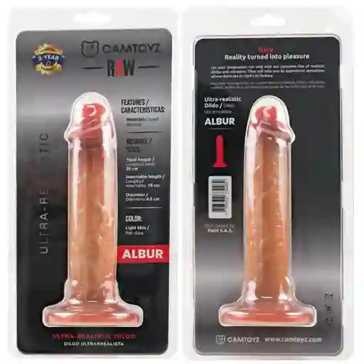 Dildo Ultrarealista Albur 20cm
