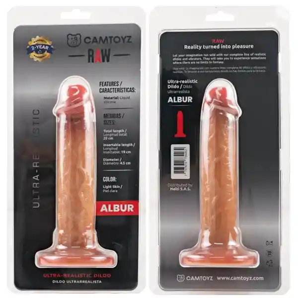 Dildo Ultrarealista Albur 20cm