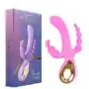 Vibrador Triple Estimulacion Punto G Clitoris Y Zona Anal 10 Modo De Vibracion De Alta Gama (recargable)