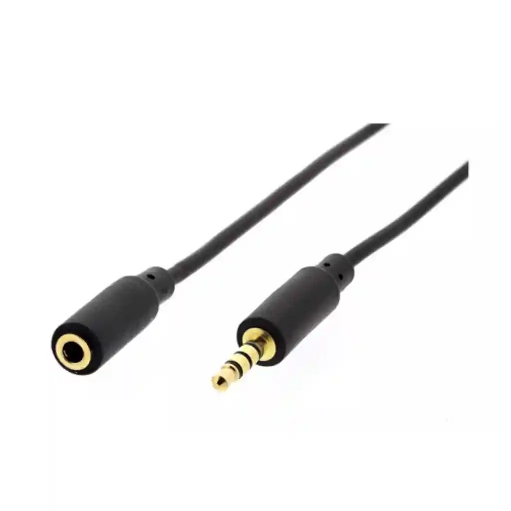 Cable Extension Audio 3.5 Stereo Macho A Hembra Por 10 Mts