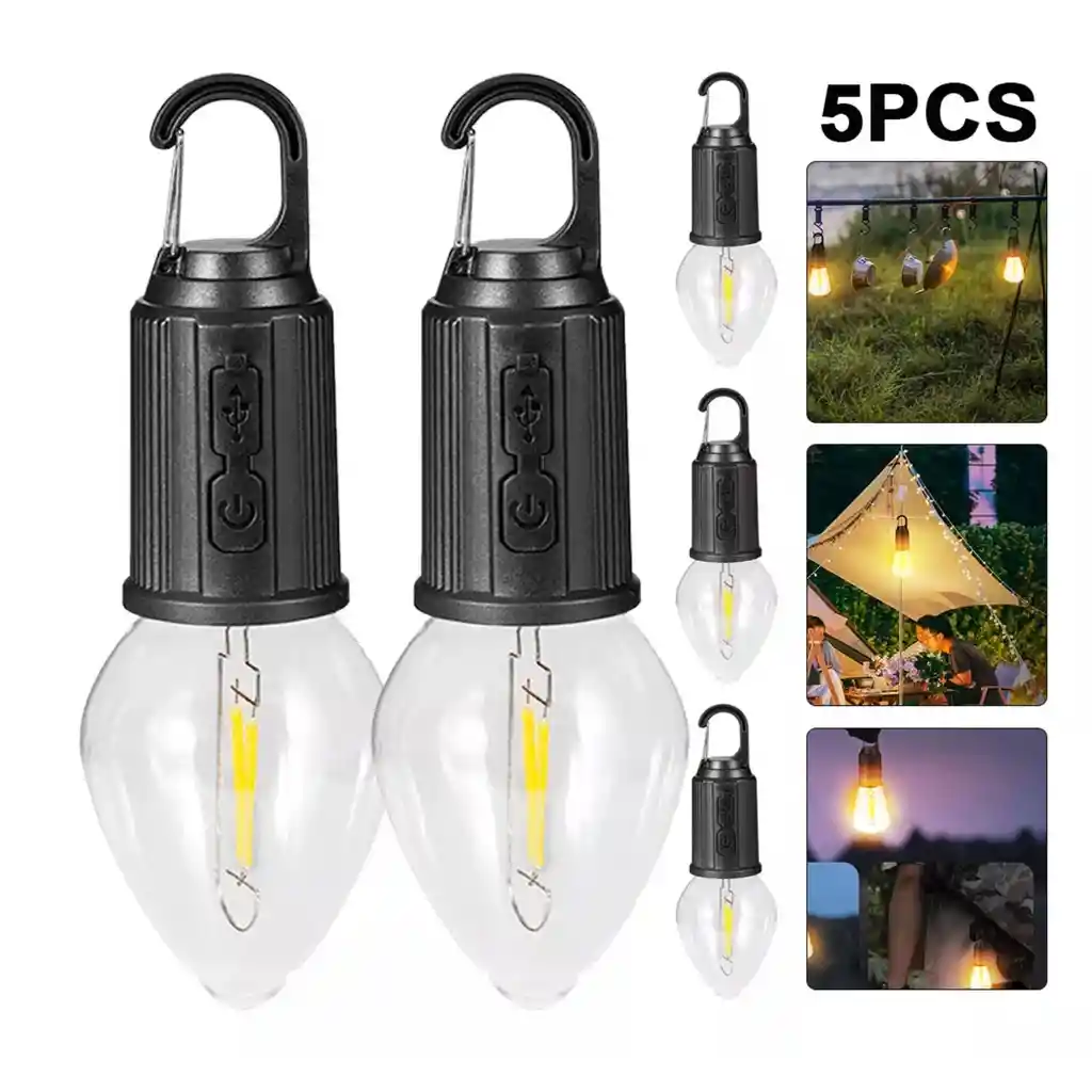 Luz Portátil Led Para Noches Al Aire Libre