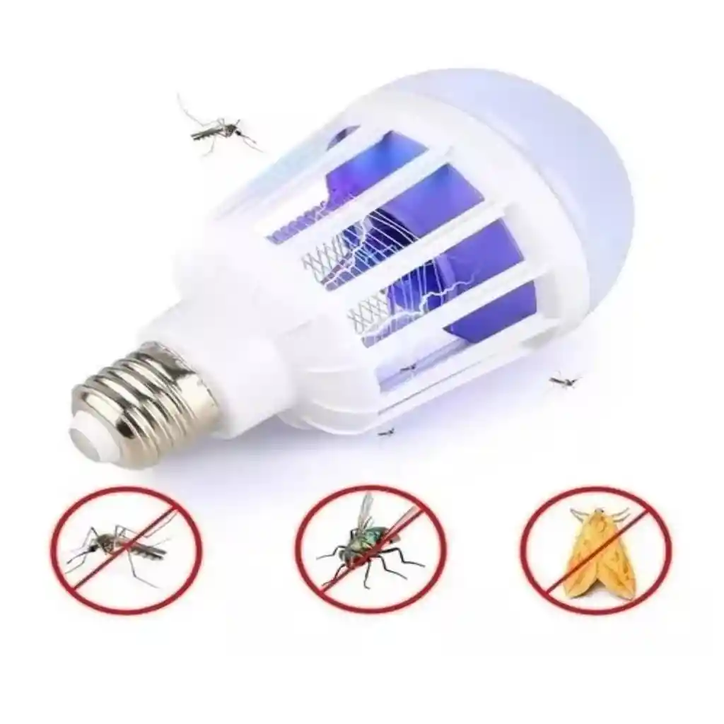 Bombillo Mata Mosquitos Led Adiós Insectos