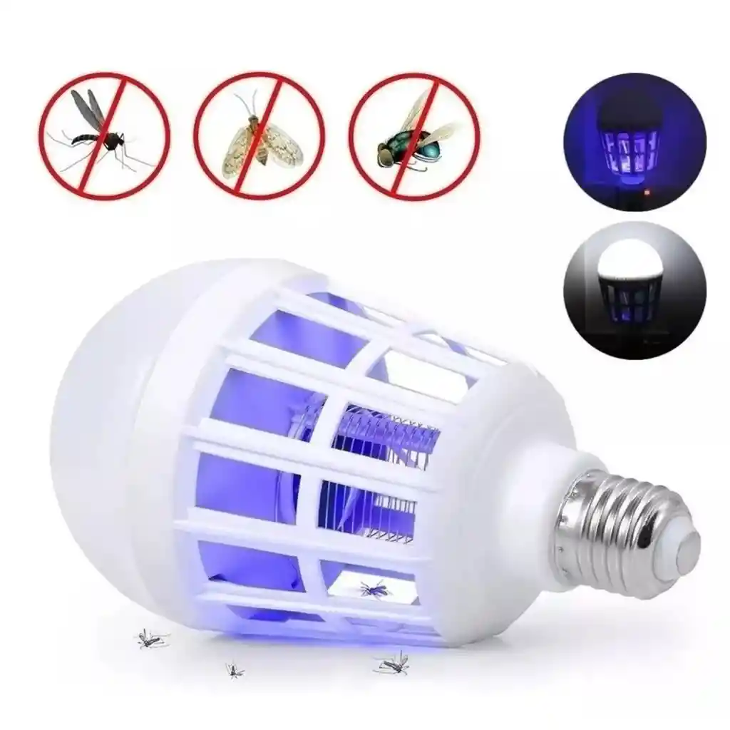 Bombillo Mata Mosquitos Led Adiós Insectos