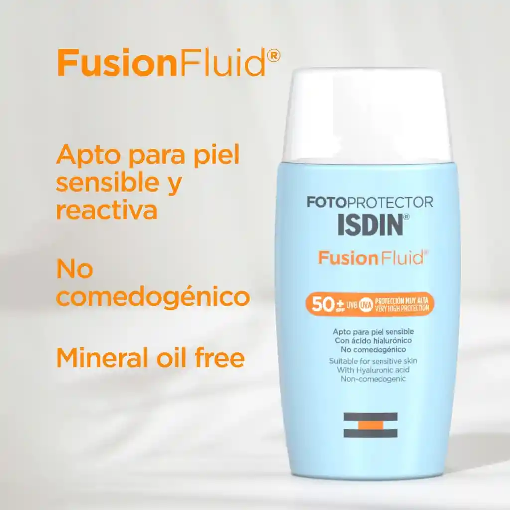 Fotoprotector Isdin Fusion Fluid Spf 5o+