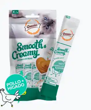 Smooth Y Creamy Pollo E Higado 60gr 4und