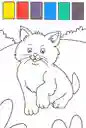 Libro De Manualidades Pintar Con Agua Mascotas Para Niños Niñas