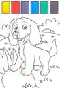 Libro De Manualidades Pintar Con Agua Mascotas Para Niños Niñas
