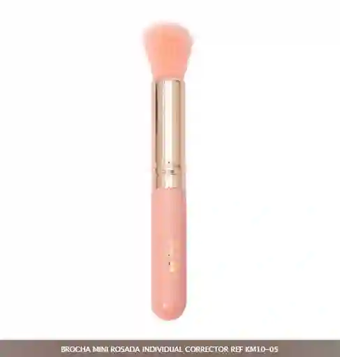 Brocha Mini Rosada Corrector Km10-05 Trendy By Camila Orrrego