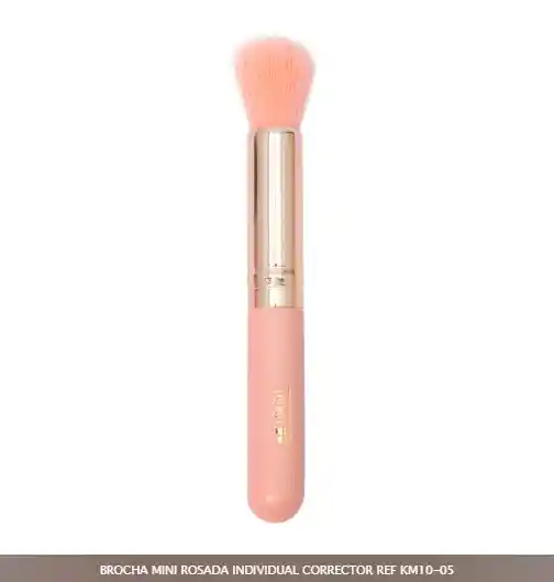 Brocha Mini Rosada Corrector Km10-05 Trendy By Camila Orrrego
