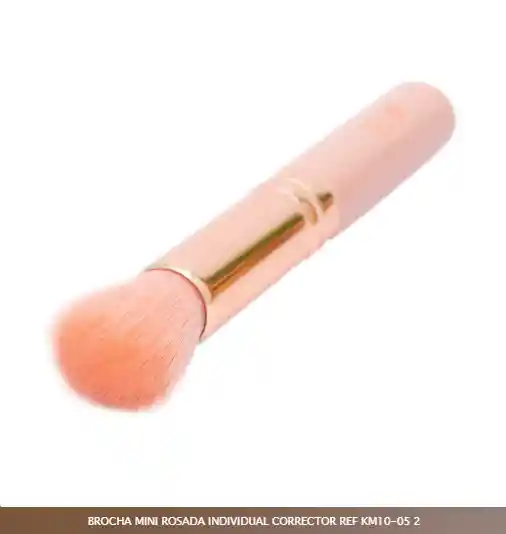 Brocha Mini Rosada Corrector Km10-05 Trendy By Camila Orrrego