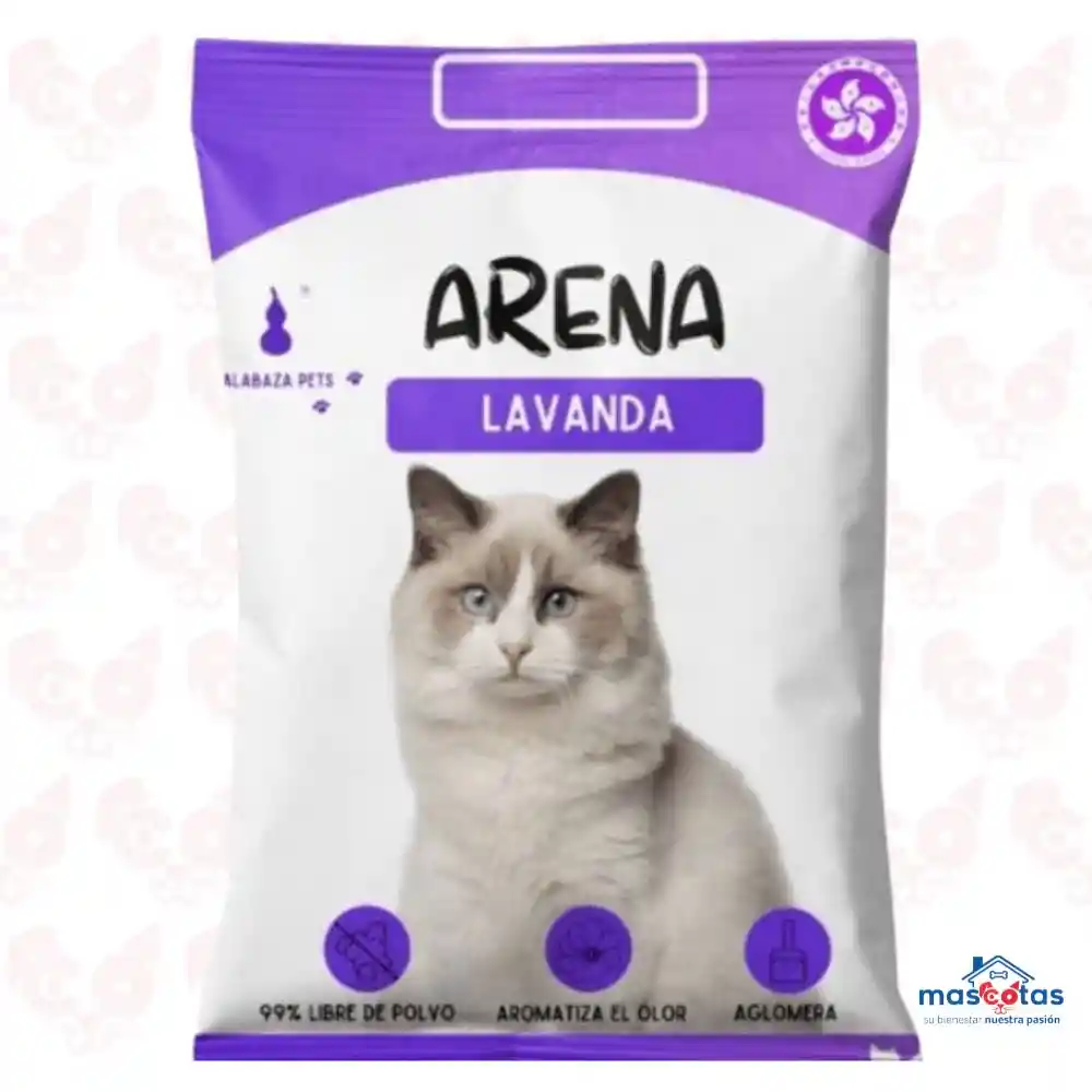 Arena Calabaza Aroma A Lavanda 10kg