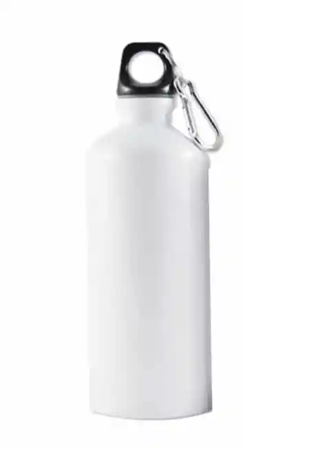 Caramañola Termo Blanco Llavero 600 Ml Sublimable