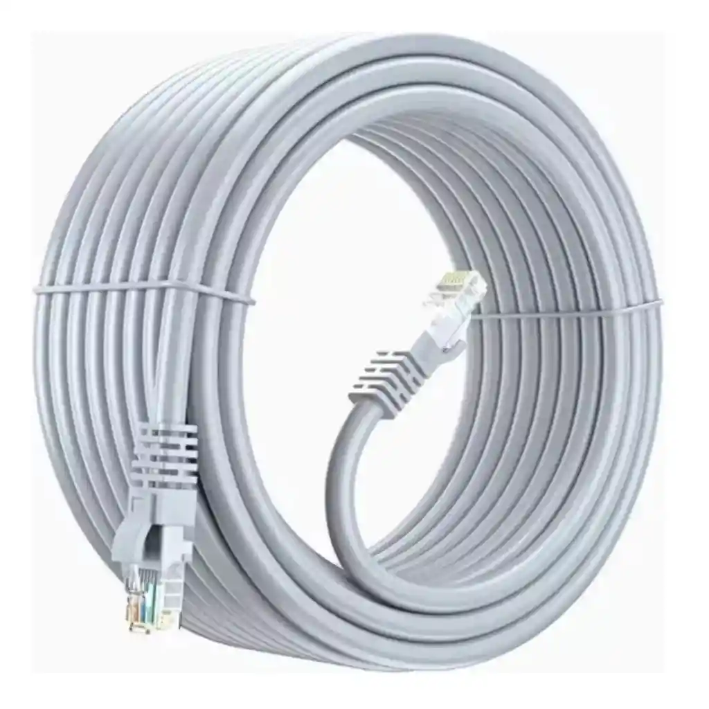 Cable Utp Lan Rj45 Cat 5e De 15 Metros %100 Cobre