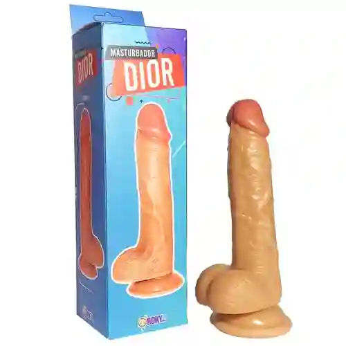 Dildo Realista Dior 18 Cm Con Ventosa