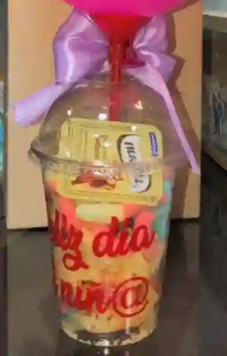 Día Del Niño Vaso Dulcero 12oz