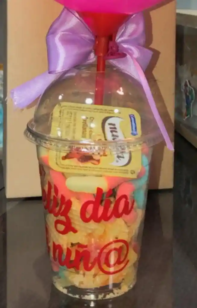 Día Del Niño Vaso Dulcero 12oz
