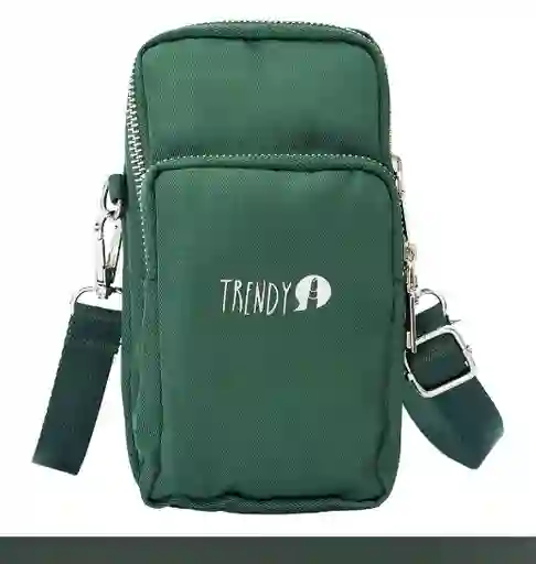 Mini Bag Color Verde Trendy