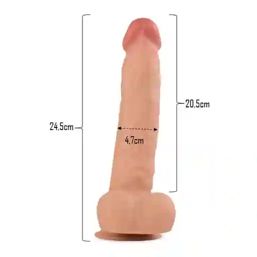 Dildo Ultrarealista Sagan 24.5cm